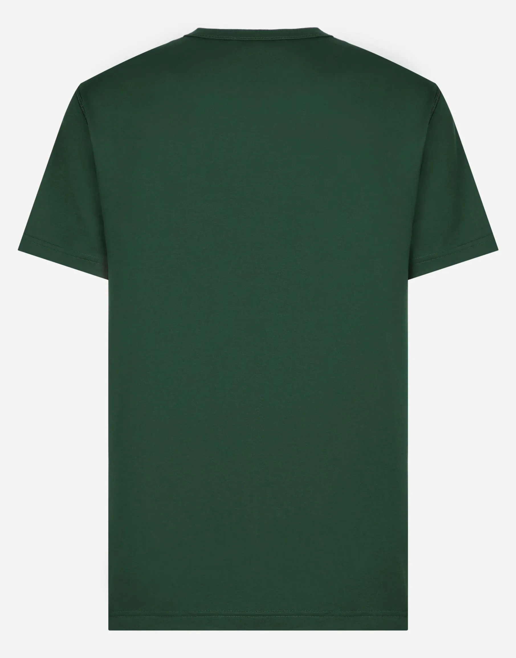 Cotton T-shirt with branded tag