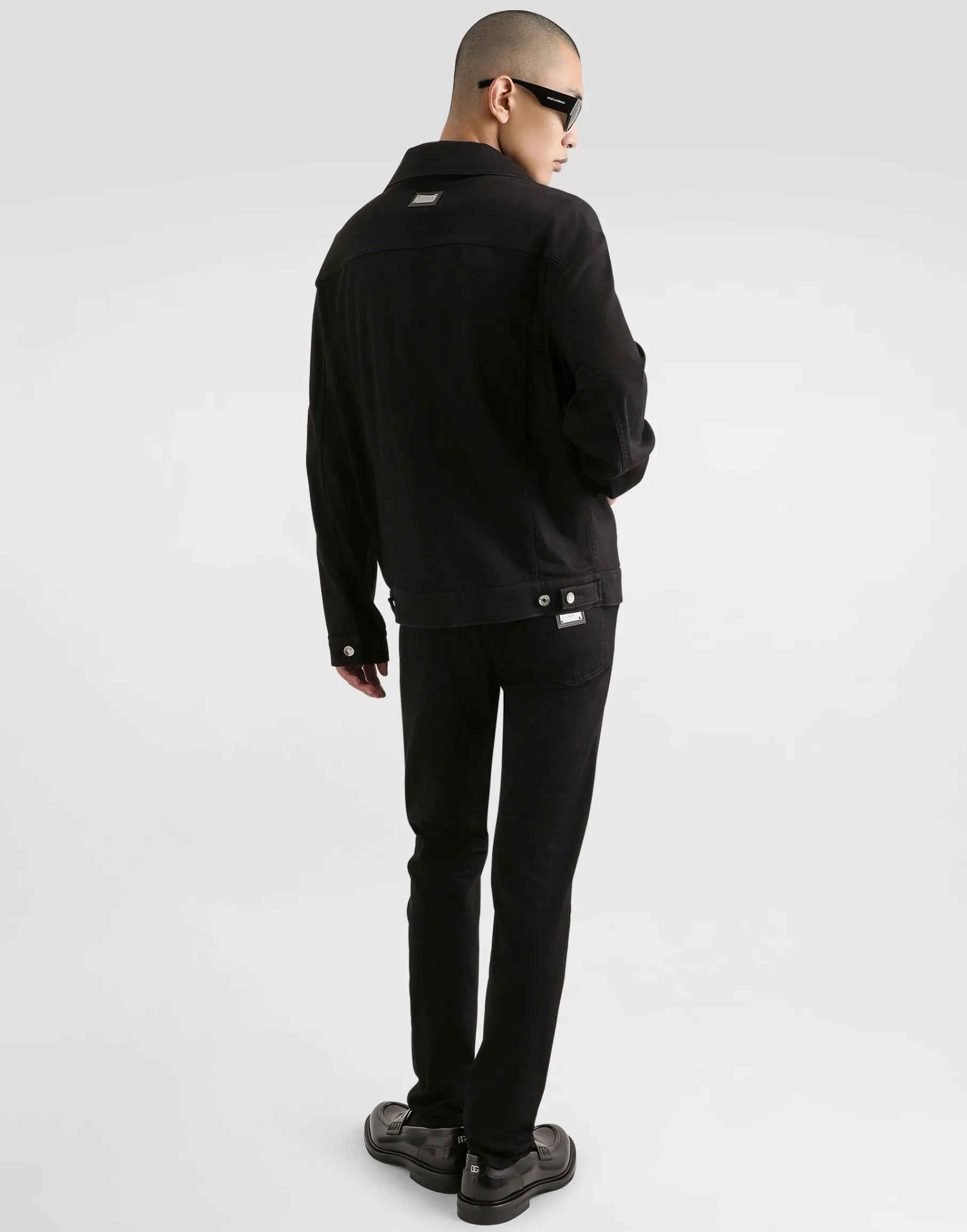 Cotton T-shirt with branded tag