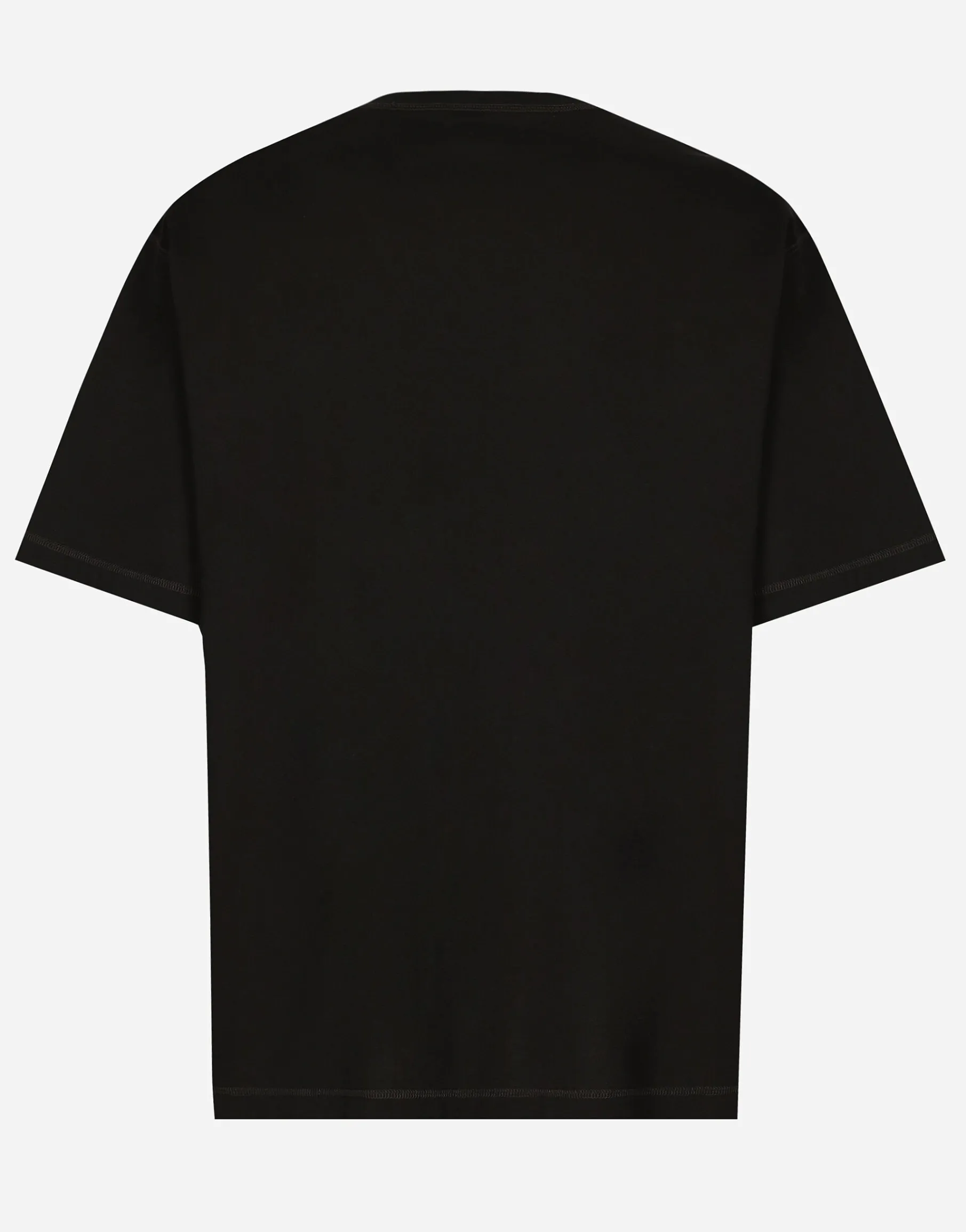 Cotton T-shirt with branded tag
