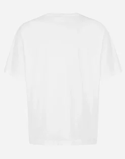 Cotton T-shirt with branded tag