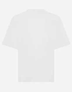 Cotton T-shirt with DG logo print