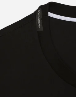 Cotton T-shirt with DG logo print
