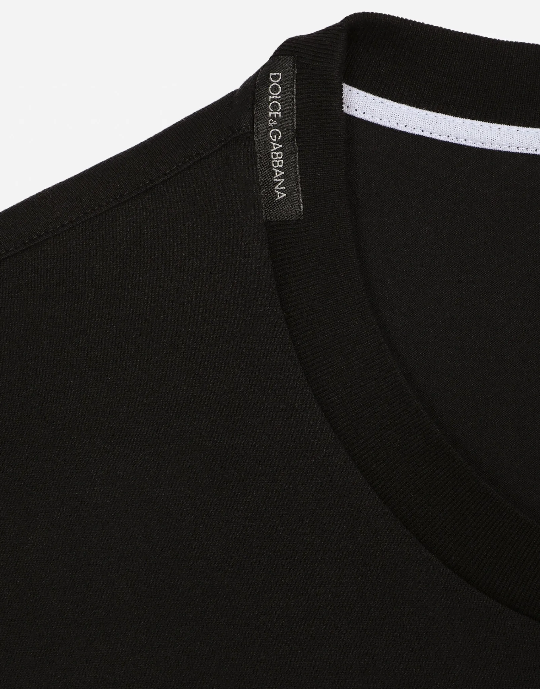 Cotton T-shirt with DG logo print
