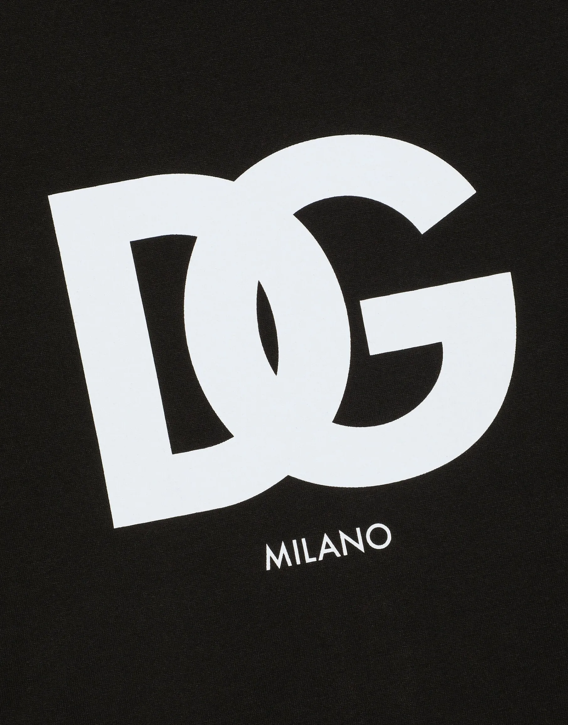 Cotton T-shirt with DG logo print