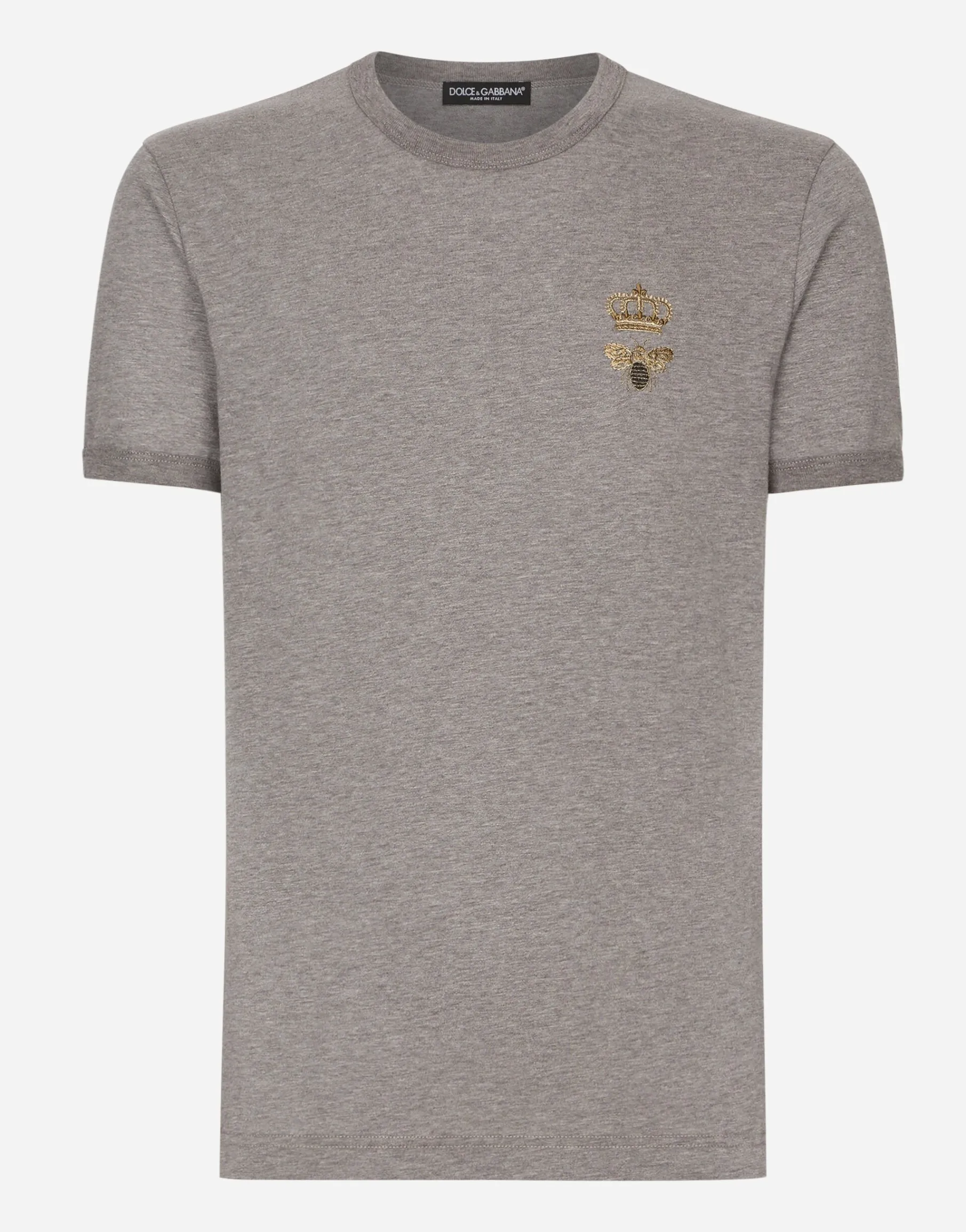 Cotton T-shirt with embroidery