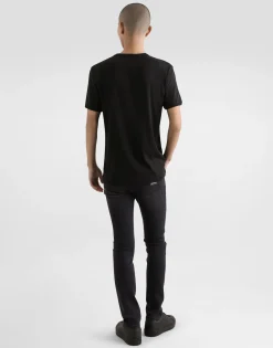 Cotton T-shirt with embroidery