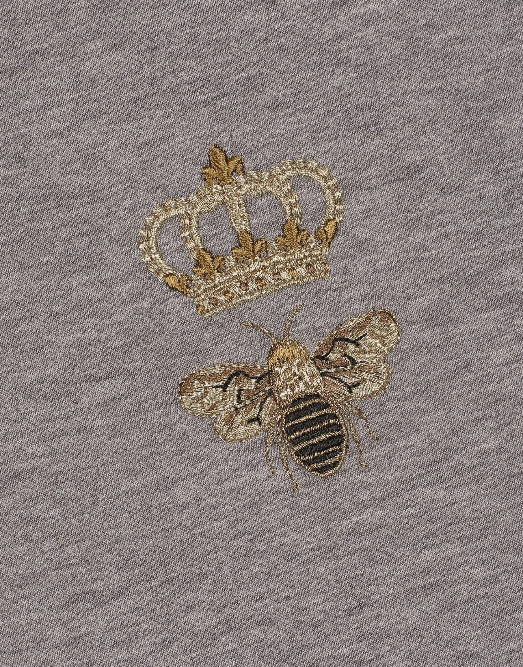 Cotton T-shirt with embroidery