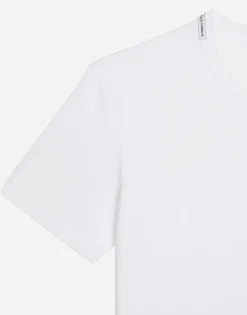 Cotton T-shirt with embroidery