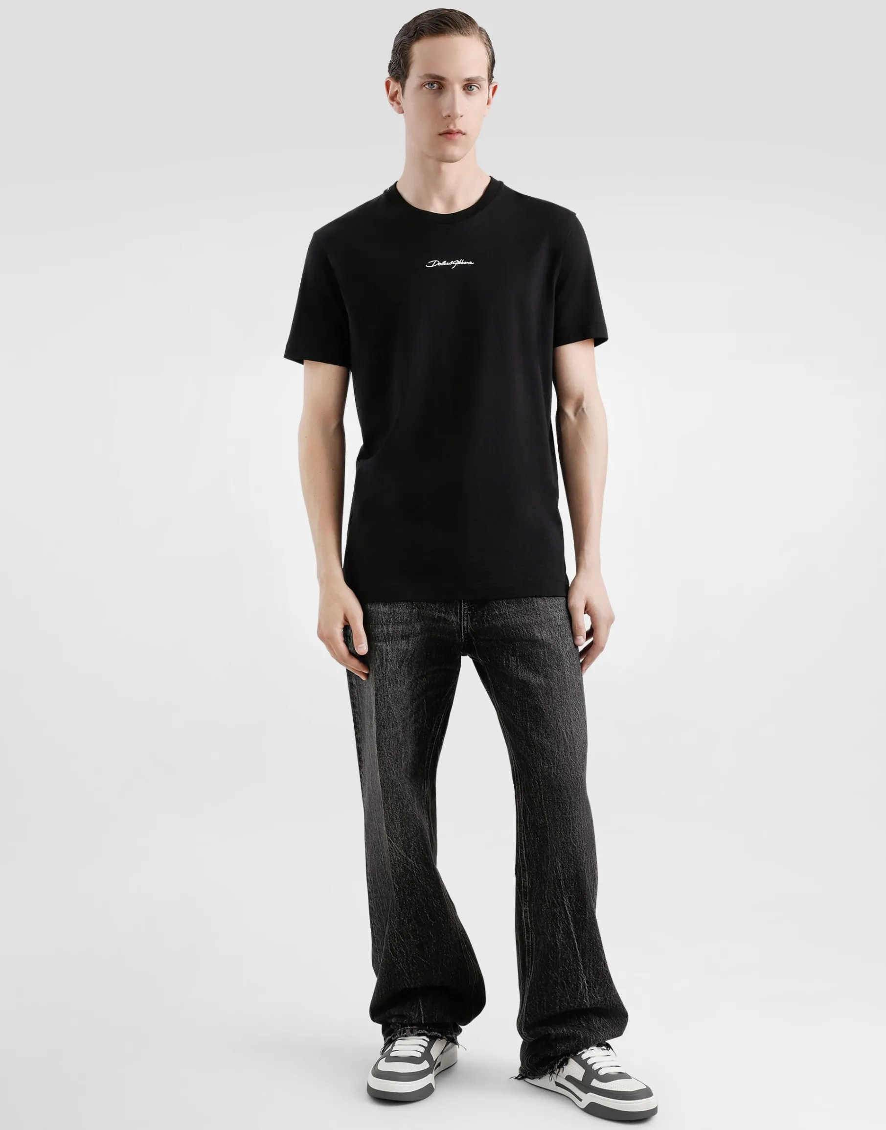 Cotton T-shirt with logo