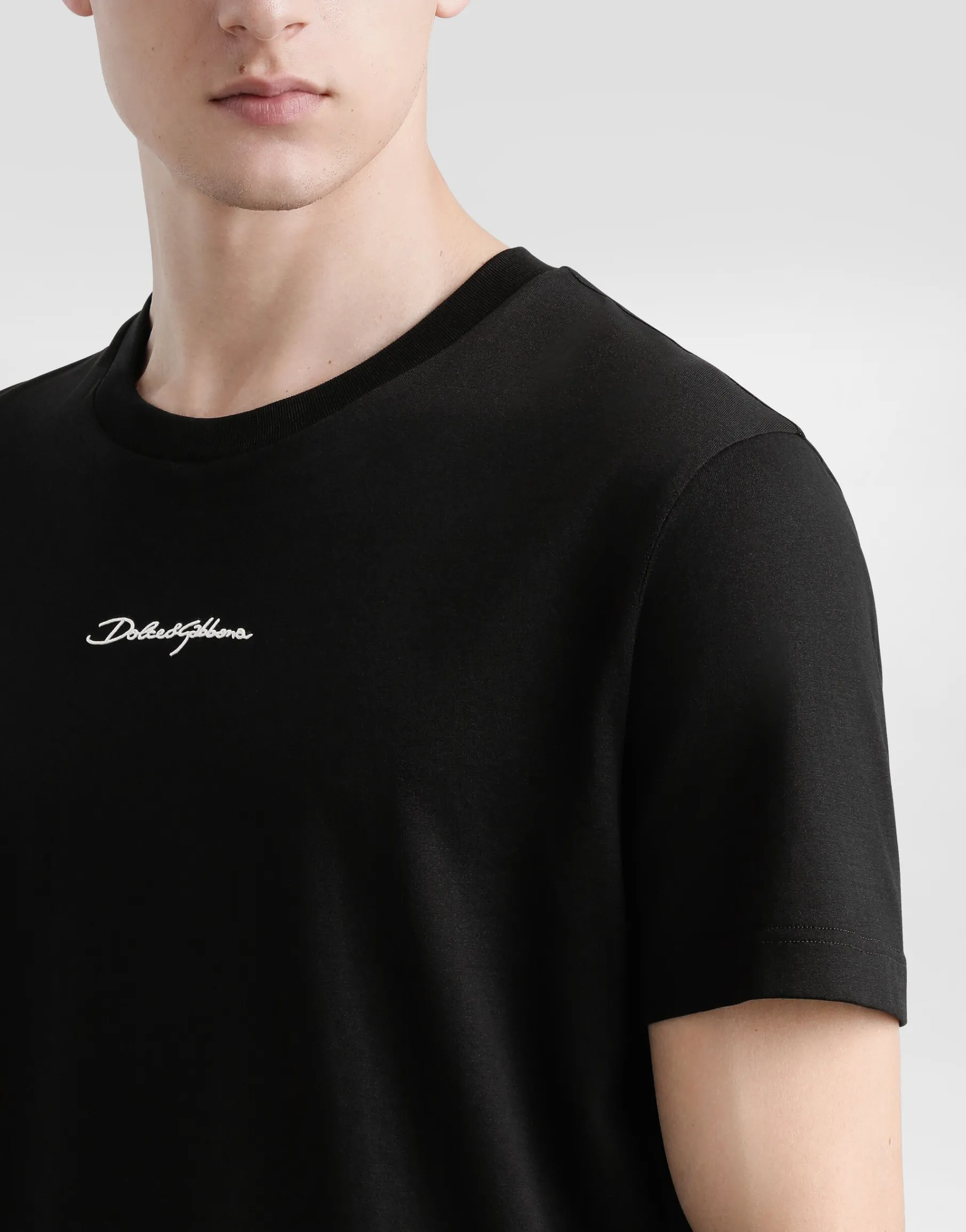 Cotton T-shirt with logo