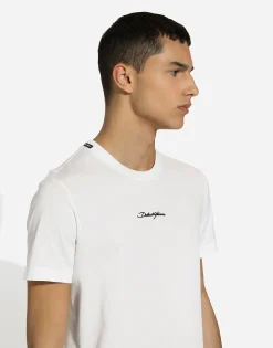 Cotton T-shirt with logo