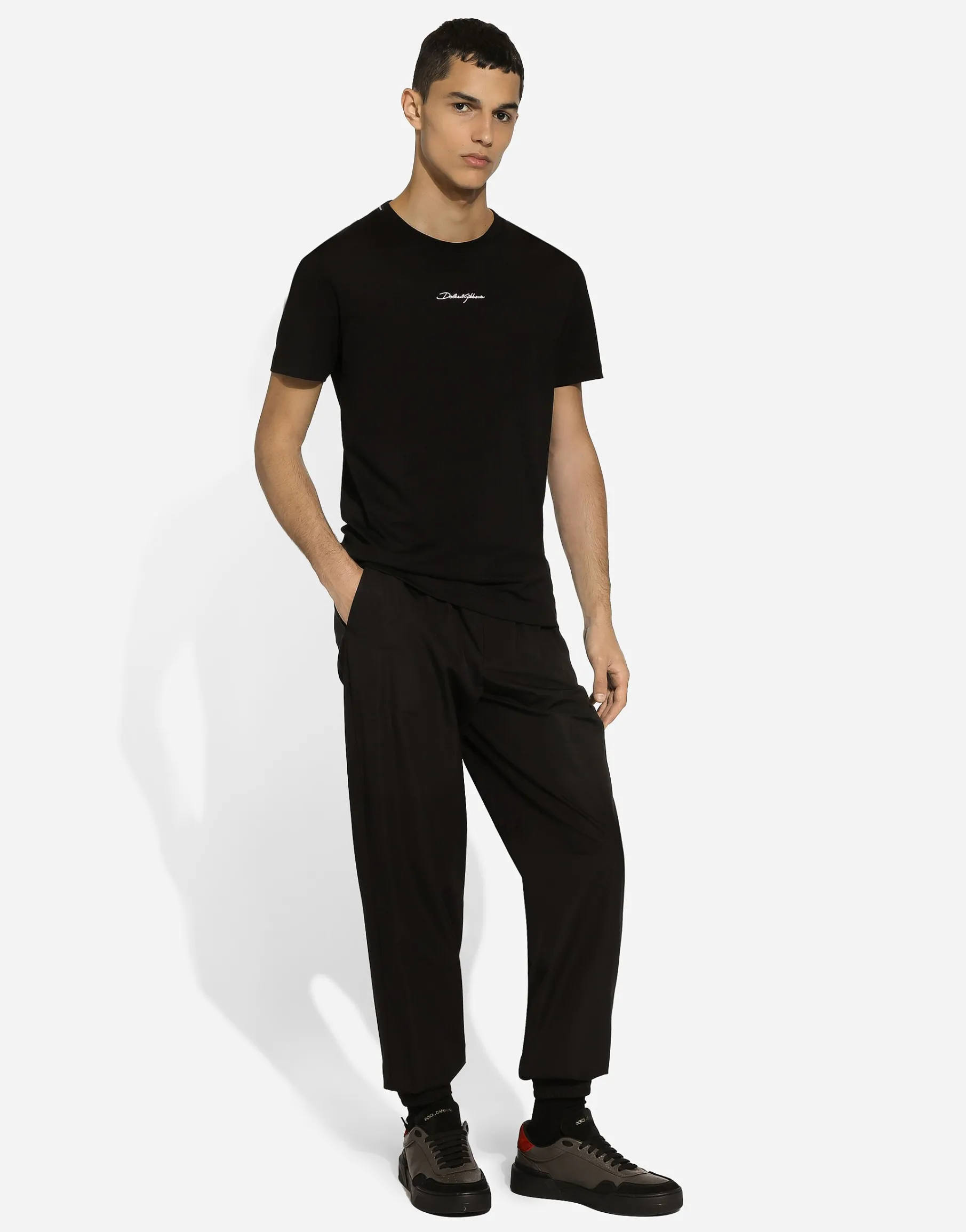 Cotton T-shirt with logo