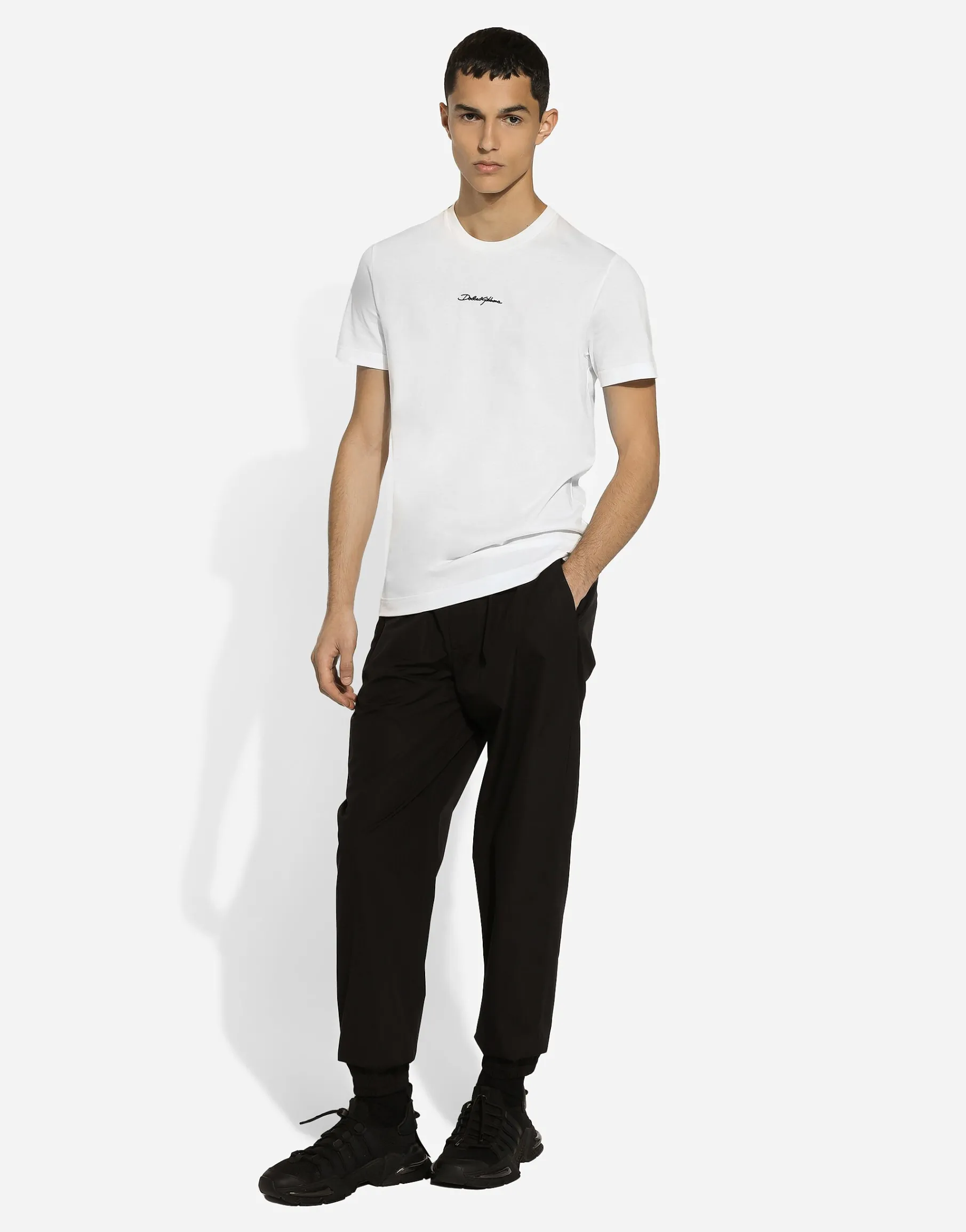 Cotton T-shirt with logo