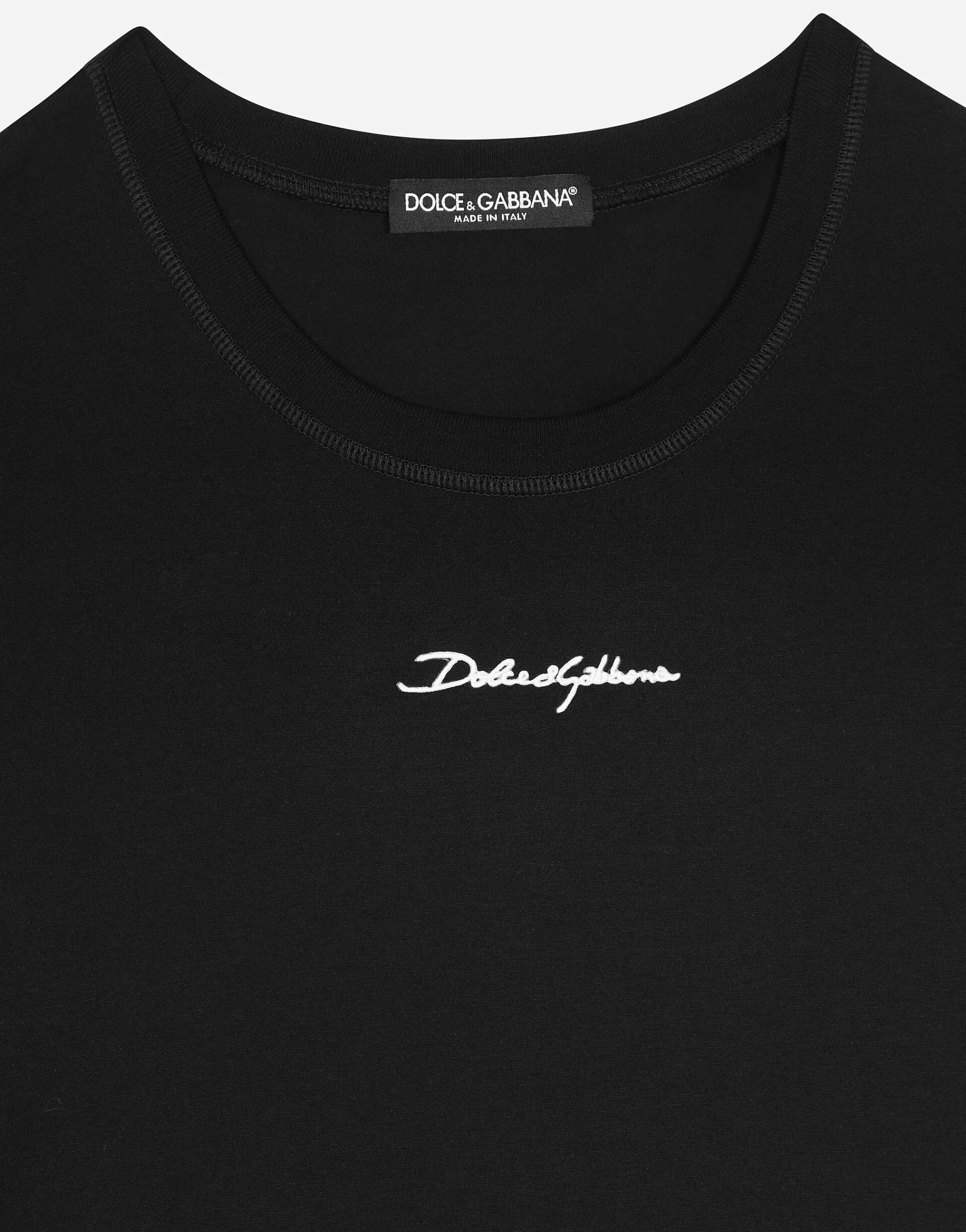 Cotton T-shirt with logo