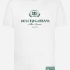 Cotton T-shirt with logo print