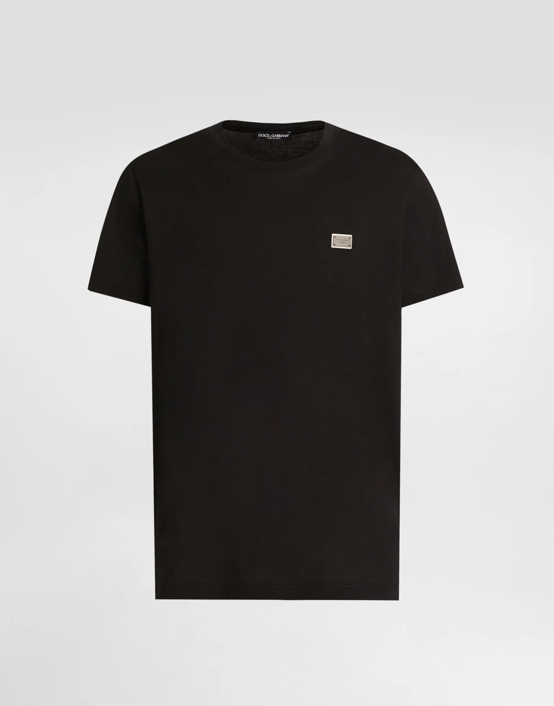 Cotton T-shirt with tag