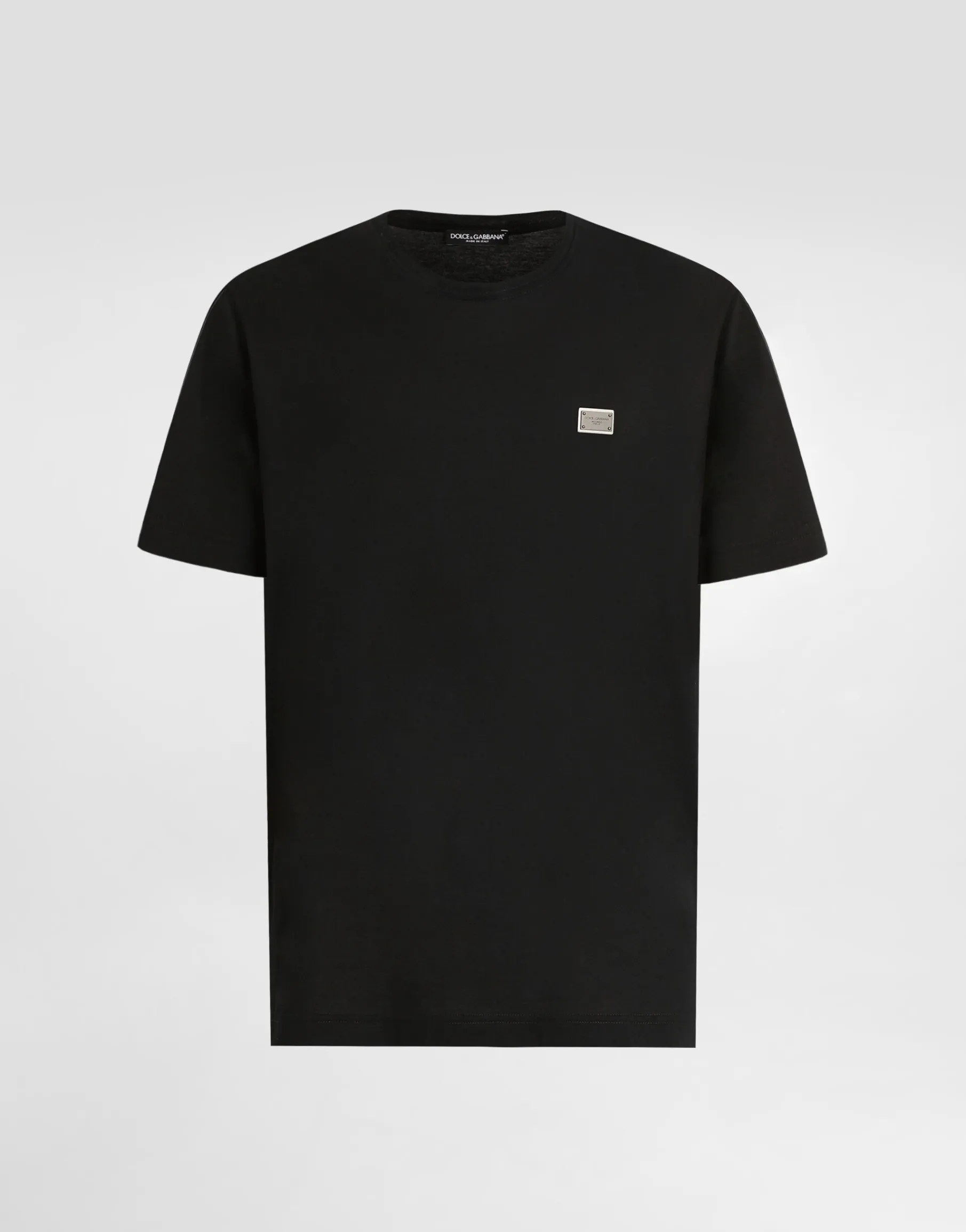Cotton T-shirt with tag