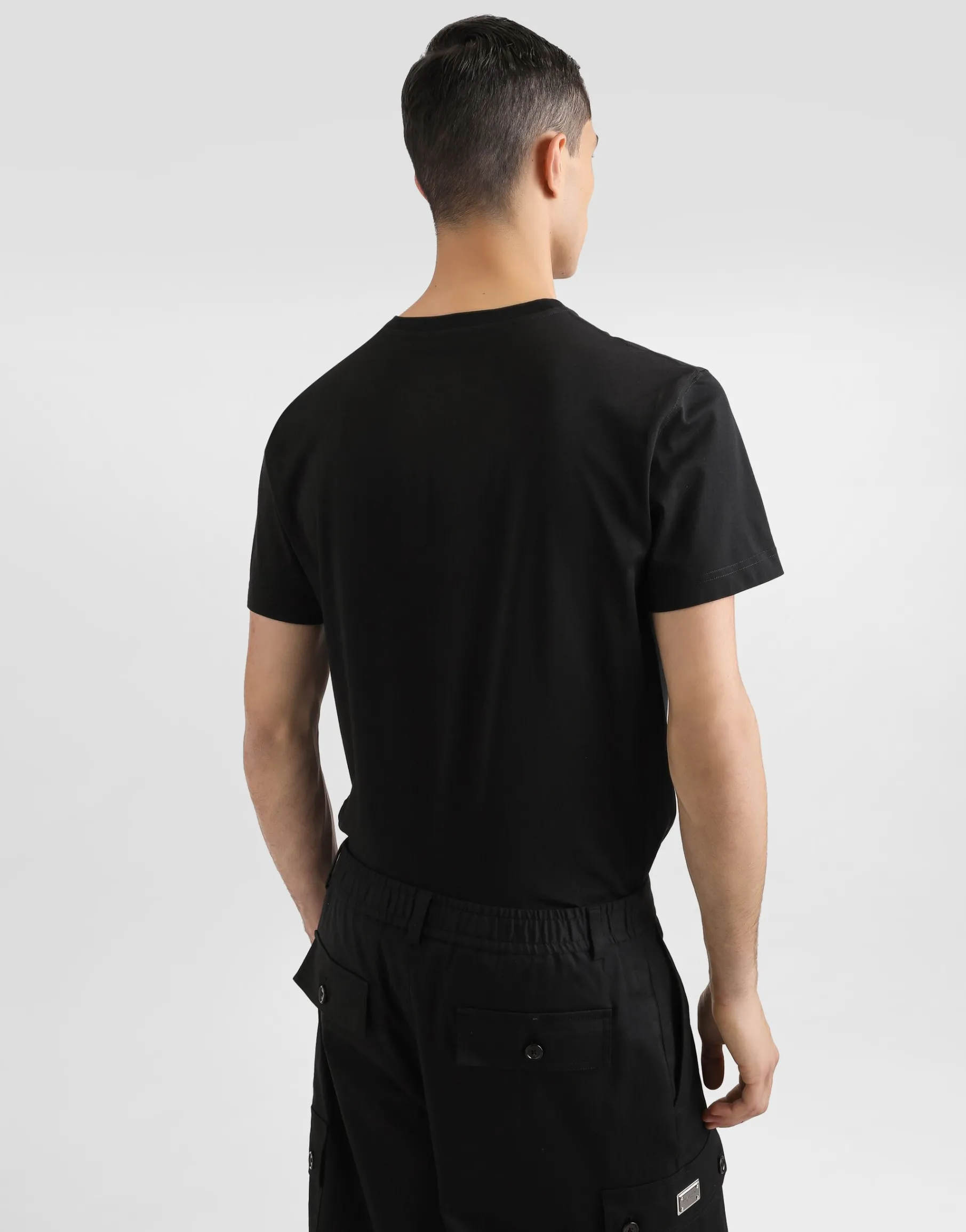 Cotton T-shirt with tag