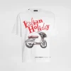 Cotton T-shirt with Vespa print