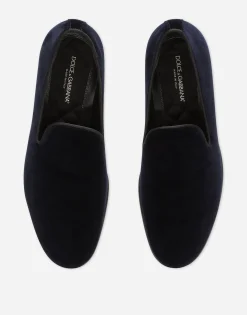 Cotton velvet slippers