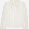 Crepe de chine blouse