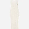 Crochet slip dress