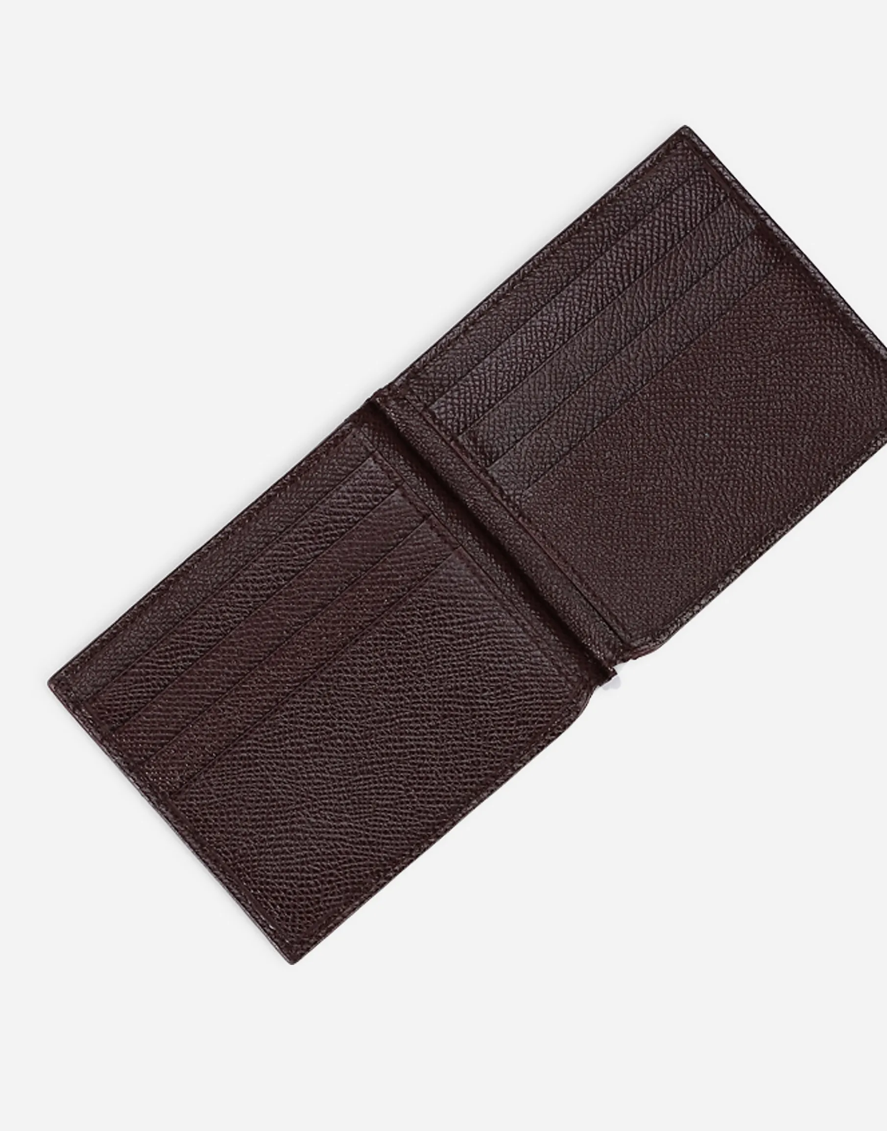 Crocodile bifold wallet with moneyclip and branded tag