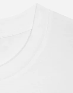 Cropped jersey T-shirt with DG logo
