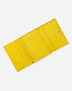 Dauphine calfskin French-flap wallet