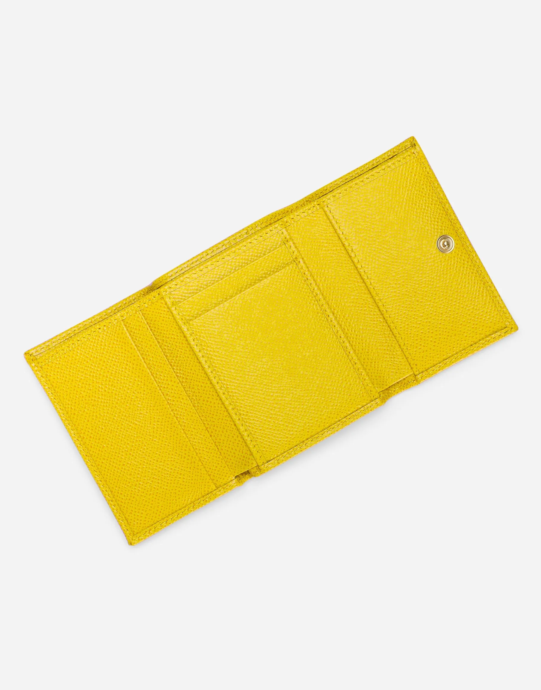 Dauphine calfskin French-flap wallet