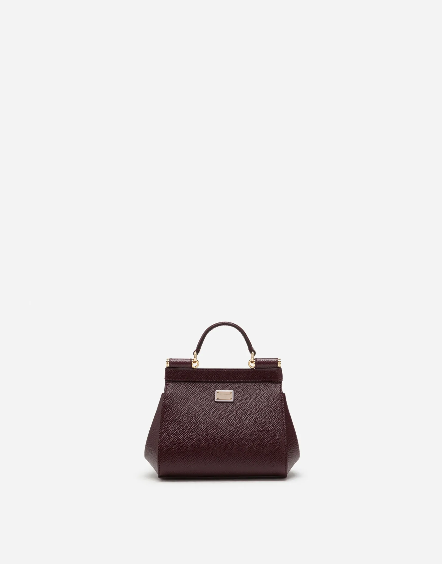 Dauphine calfskin Sicily mini bag with rhinestone embellishement