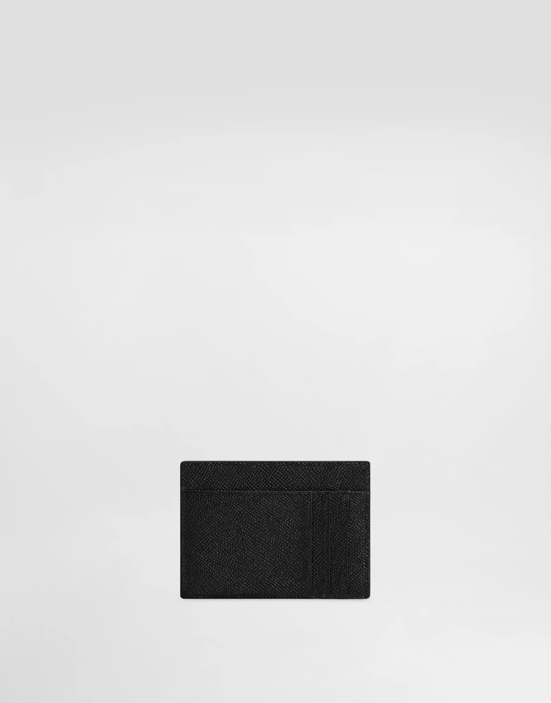 Dauphine-print calfskin card holder