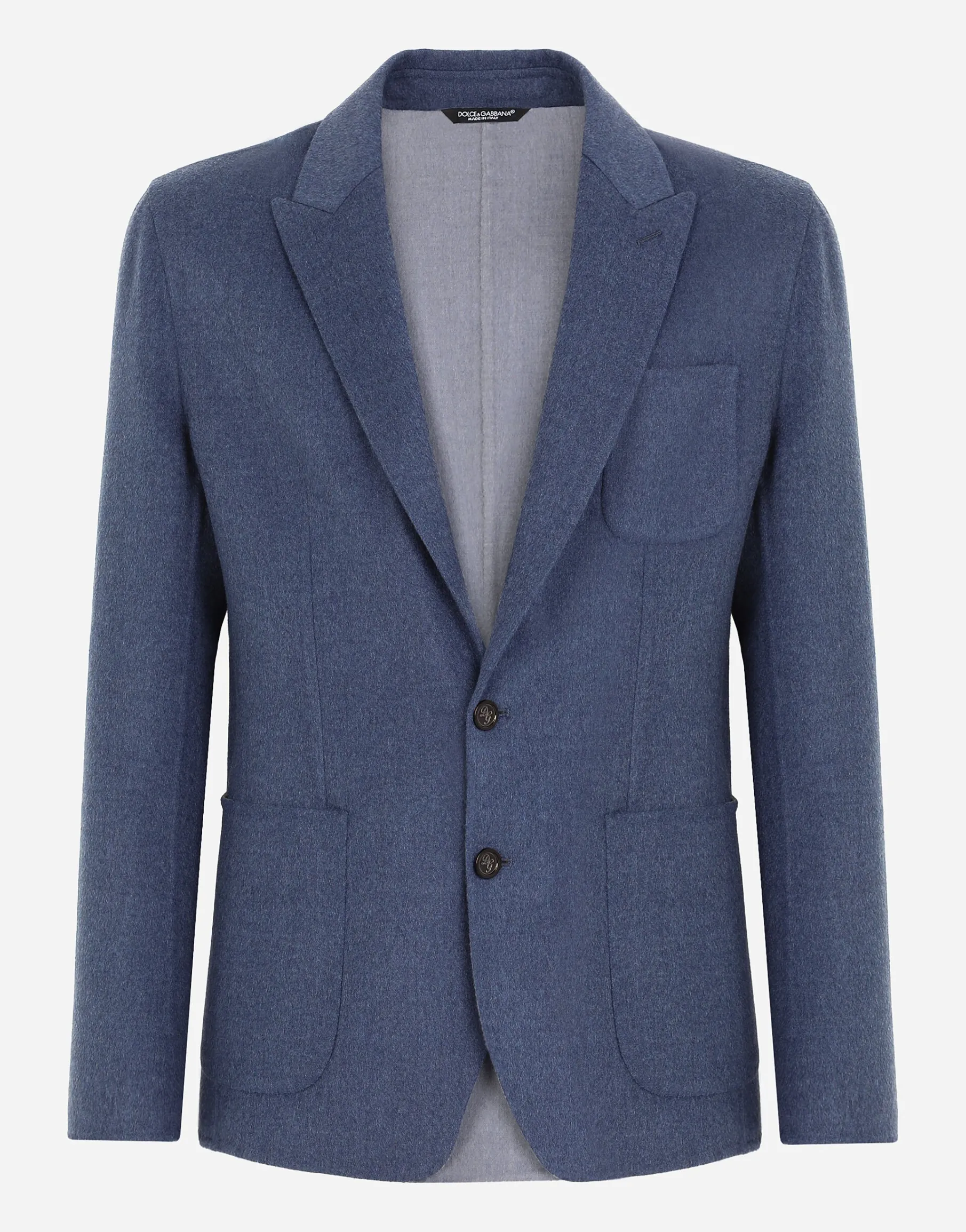 Deconstructed virgin wool jacket