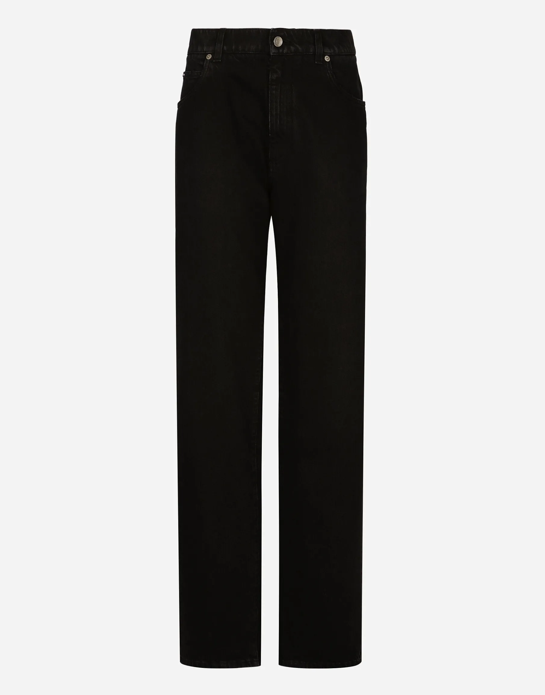 Deep blue denim jeans