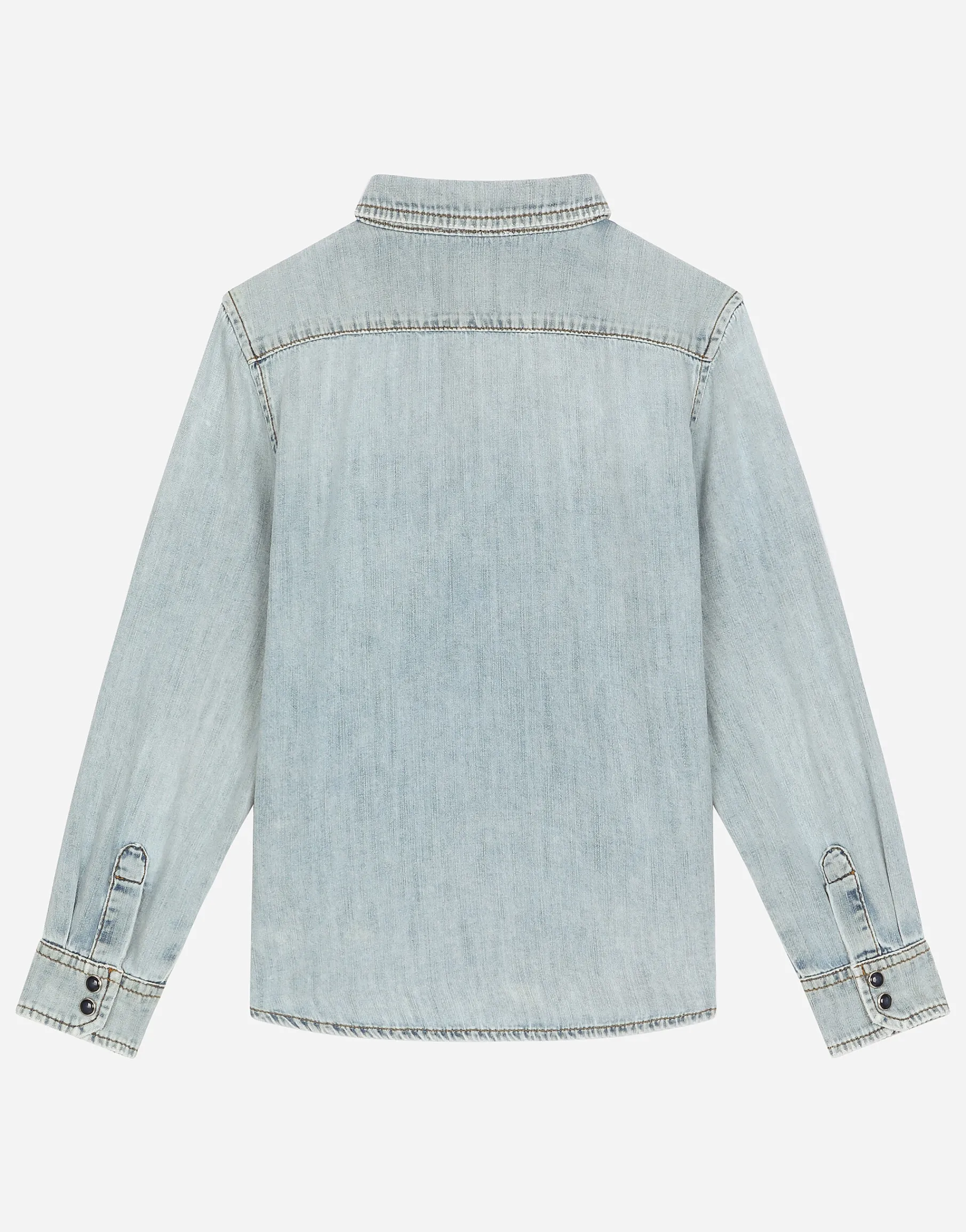 Denim shirt with DG logo