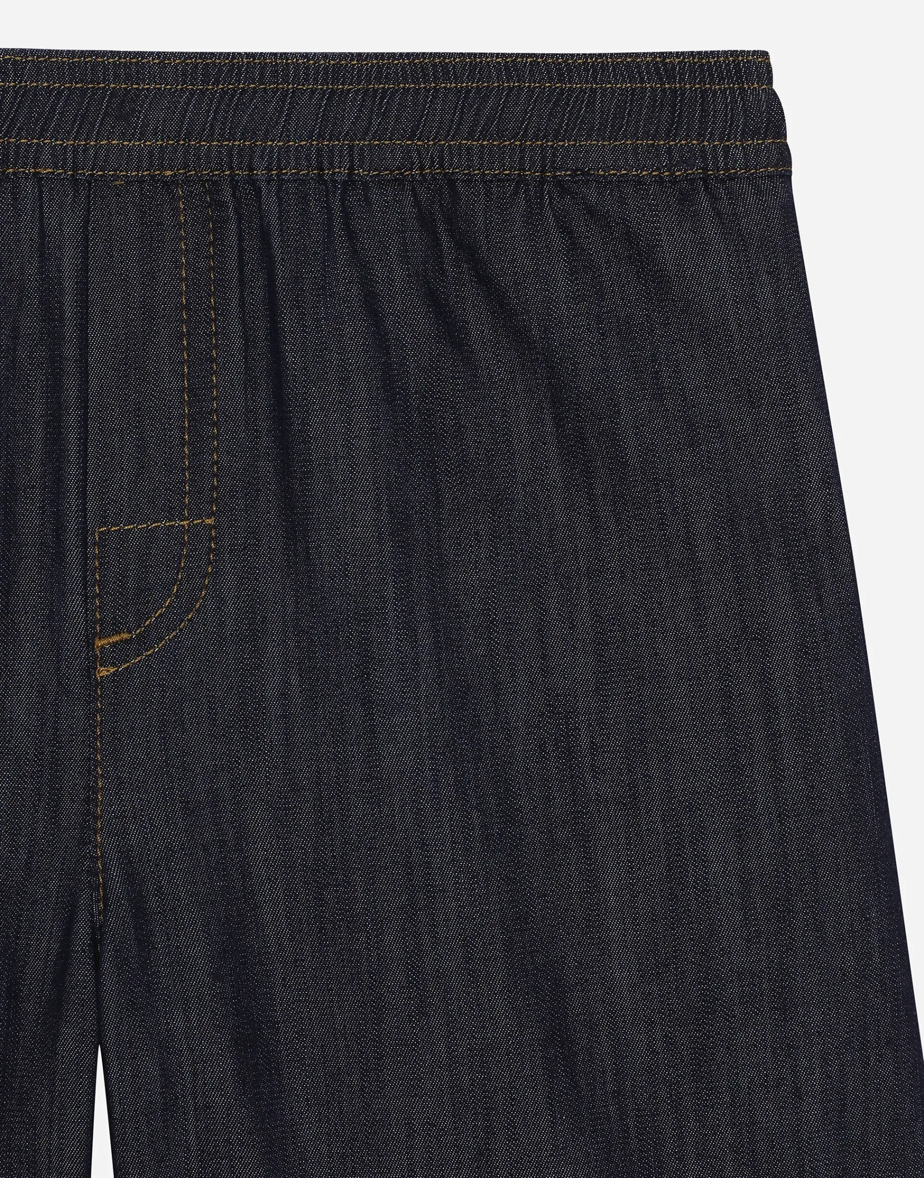 Denim shorts with DG logo