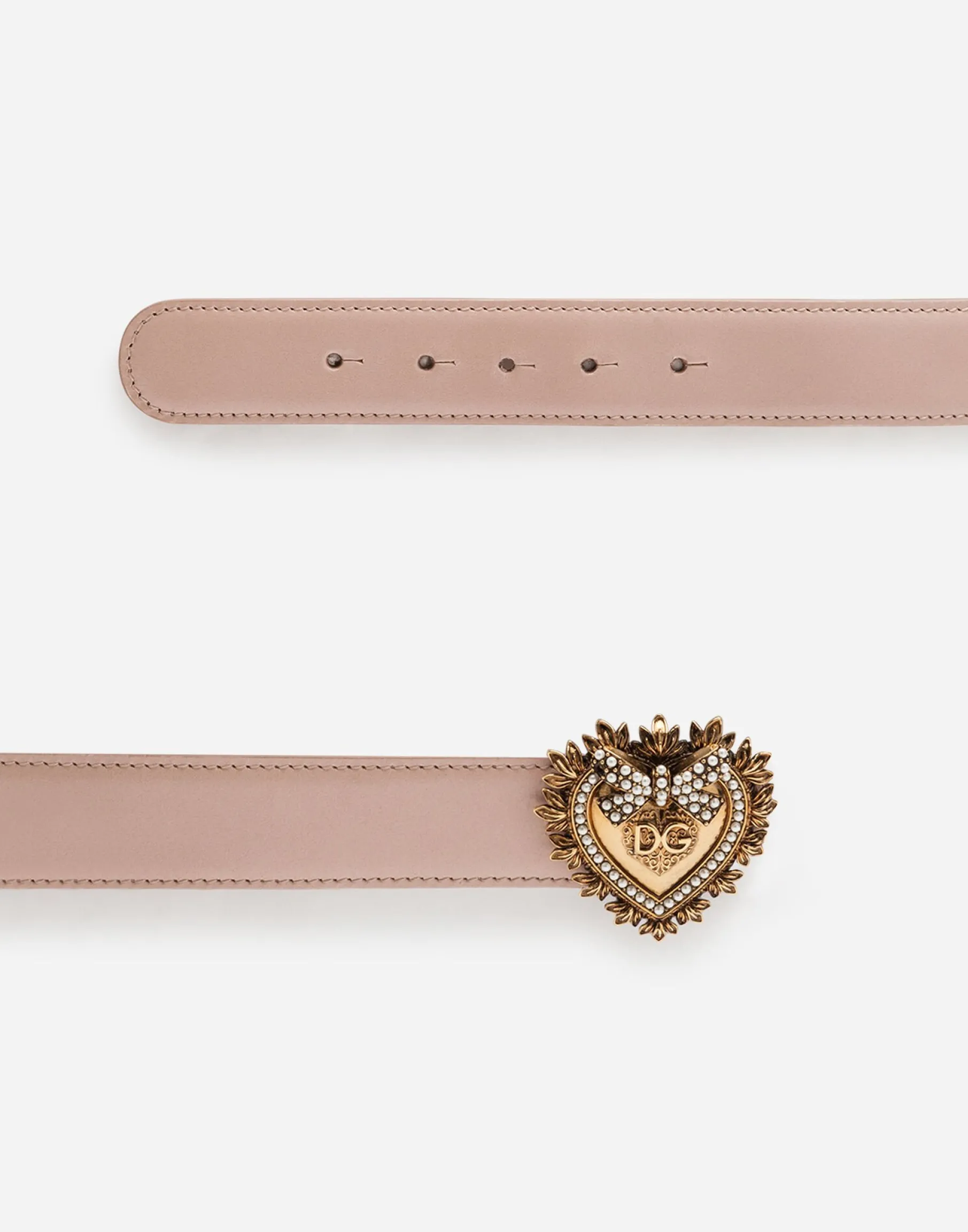 Devotion belt in lux leather
