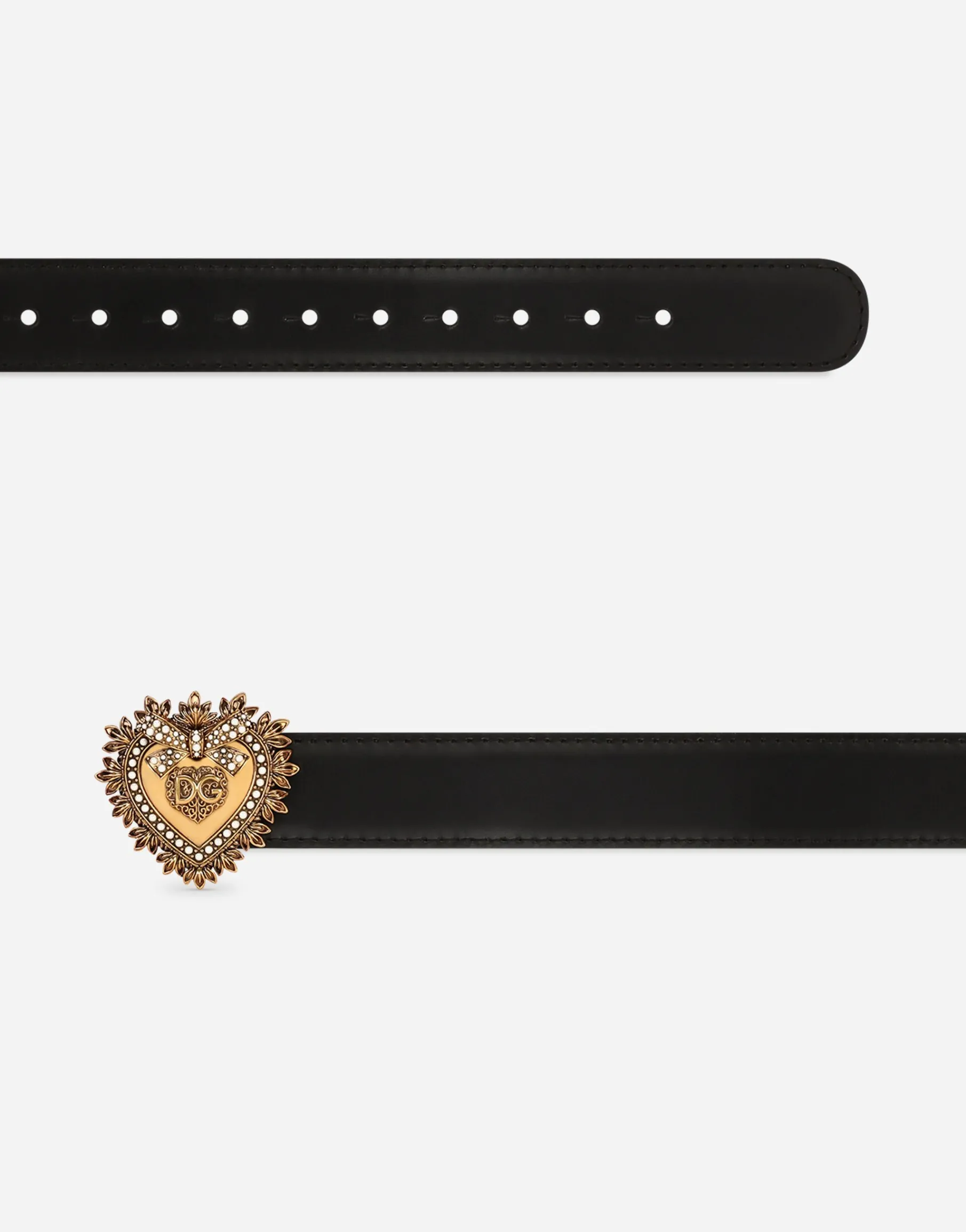 Devotion belt in lux leather