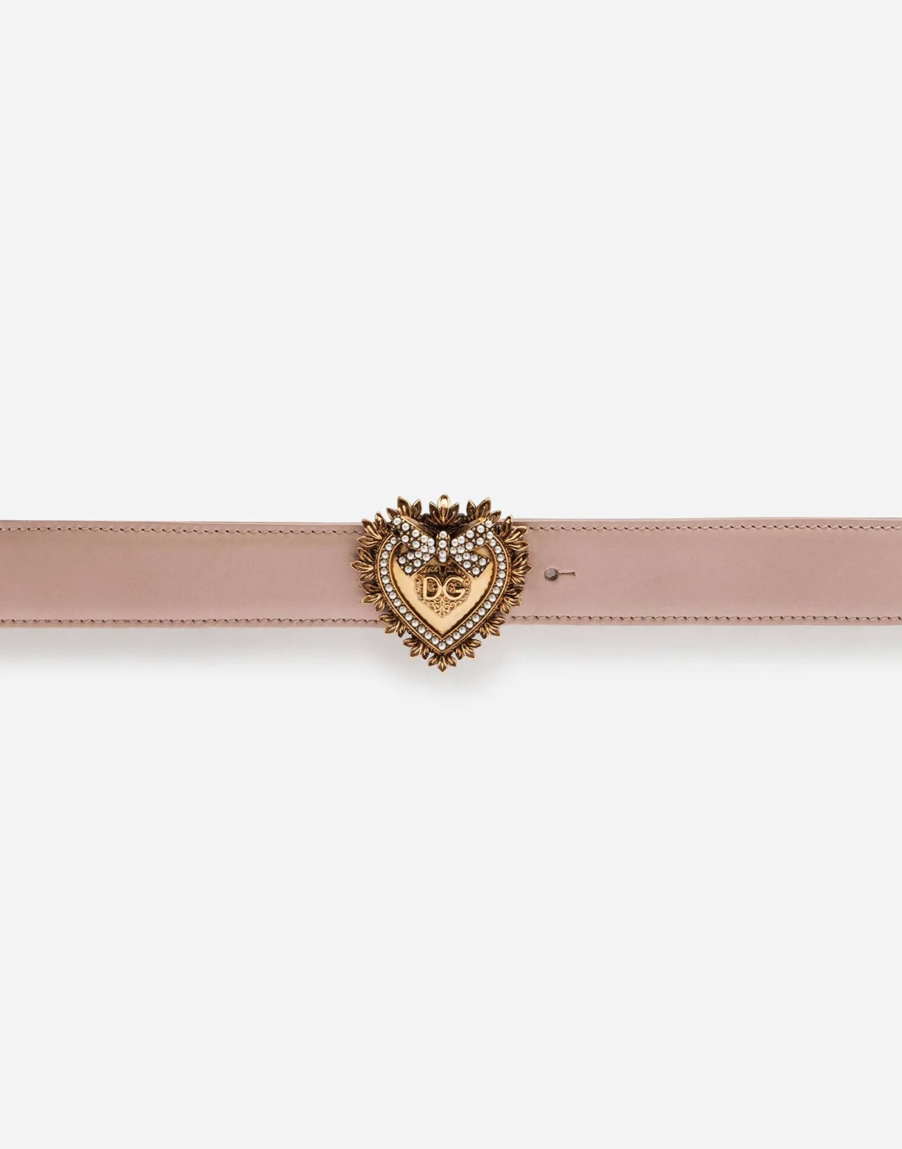 Devotion belt in lux leather