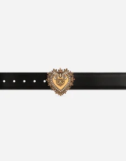 Devotion belt in lux leather