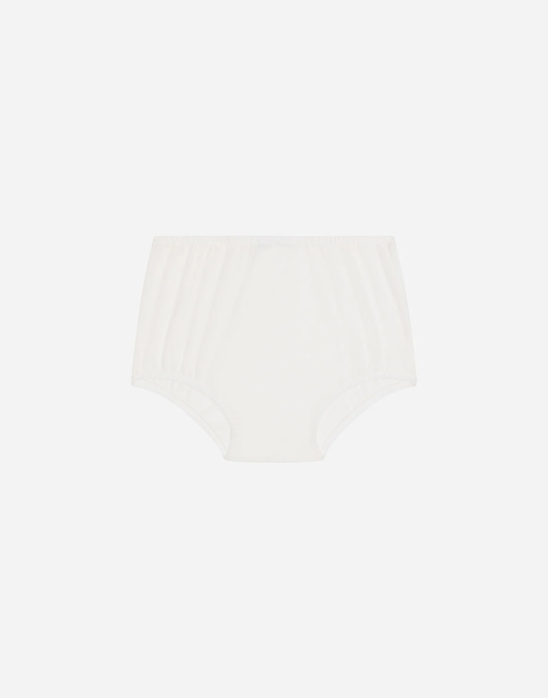 DG logo-print tulle and jersey dress