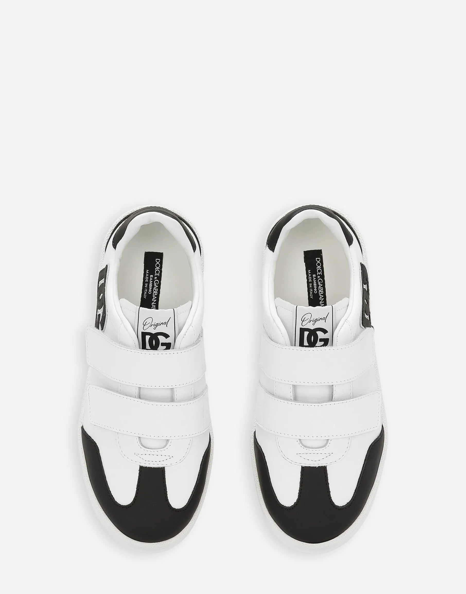 DG Original calfskin low-top sneakers with DG logo