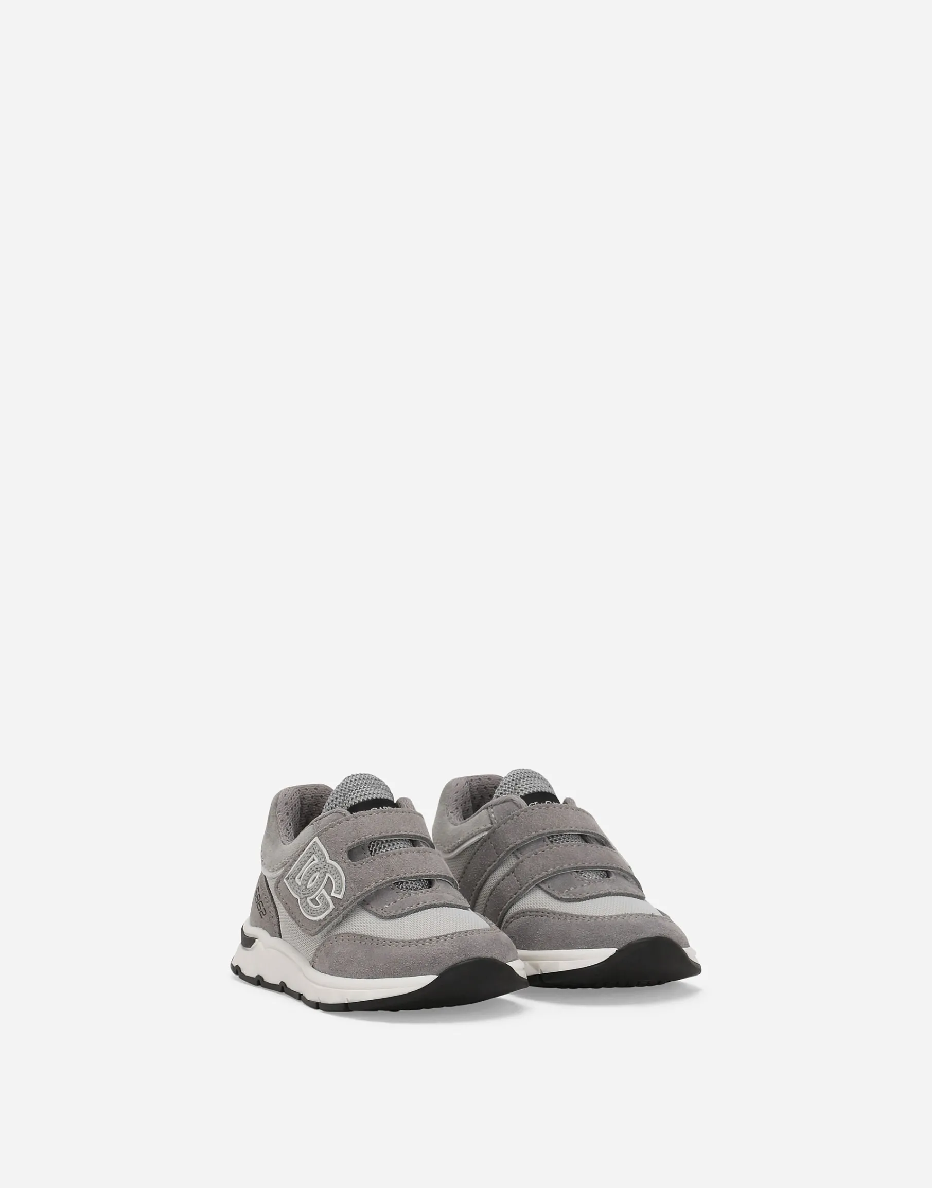 DG Running low-top sneakers in mesh and split leather