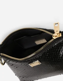 Dolce Box bag in metal and ayers