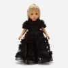 Doll with organza dress
