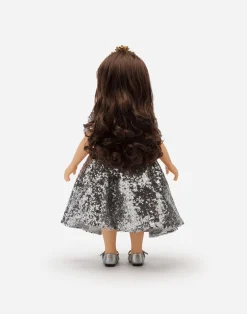 Doll with sequined dress