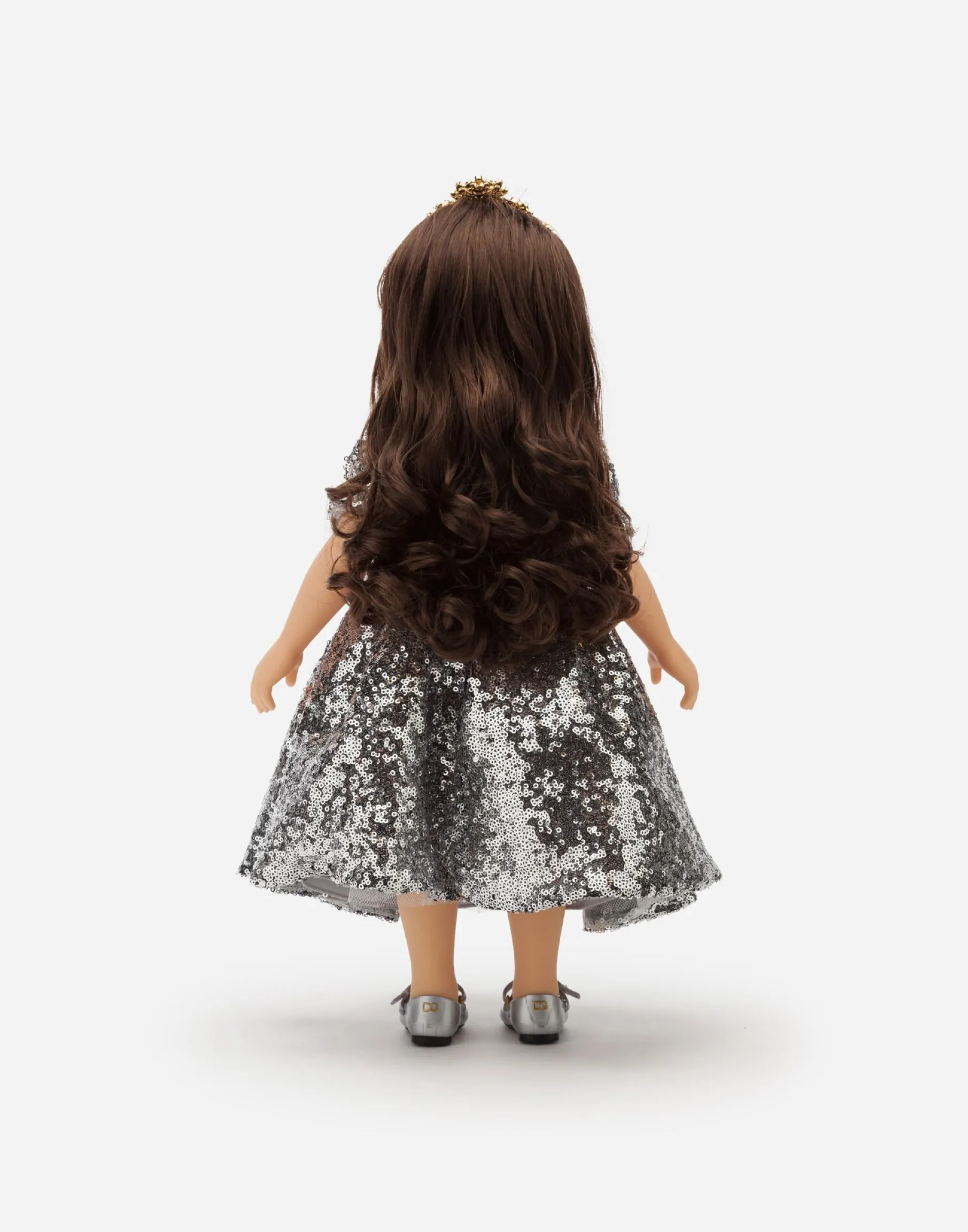 Doll with sequined dress