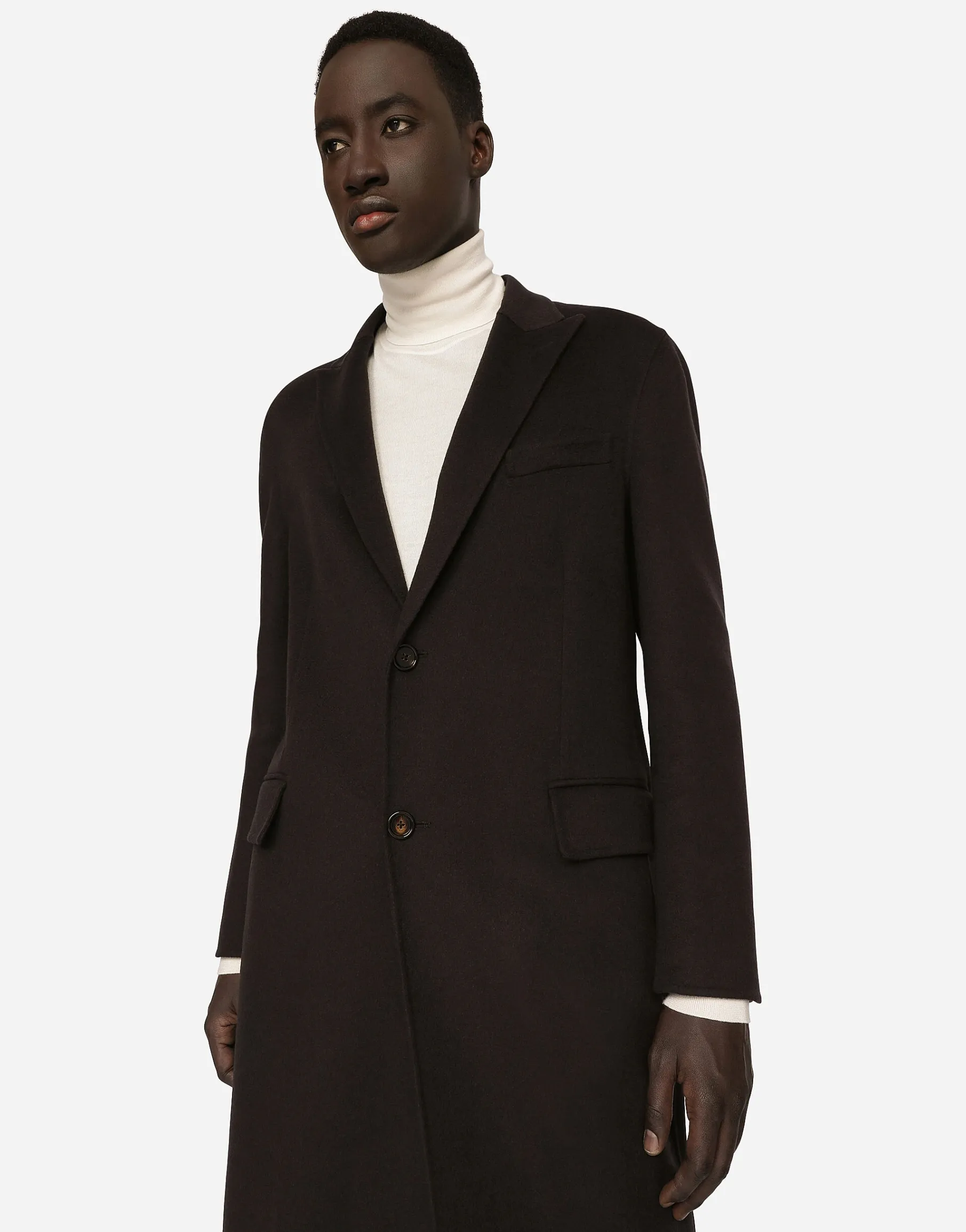Double cashmere coat
