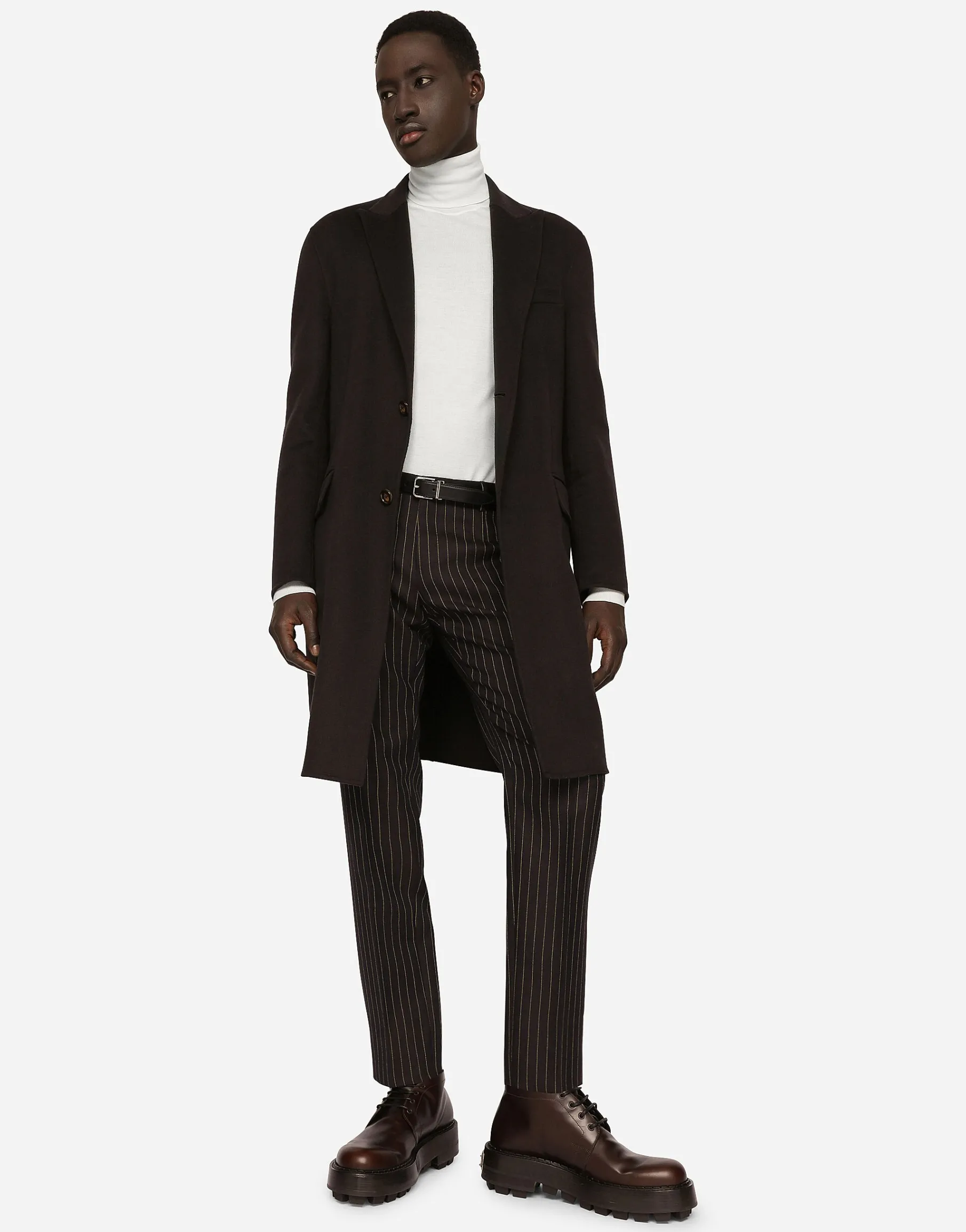 Double cashmere coat