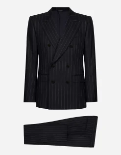 Double-breasted Sicilia-fit suit